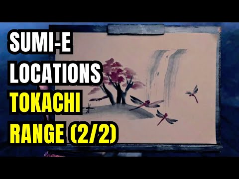 Tokachi Range All Sumi-e Locations | Ghost of Yōtei