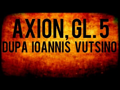 Axion, gl. 5, dupa Ioannis Vutsino