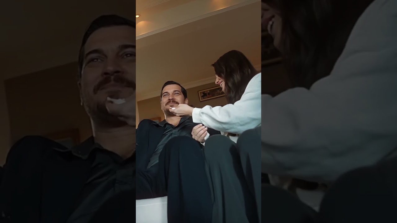 Eşref Rüya kamera arkasından Çağatay Ulusoy'la Demet Özdemir sempatisi... #eşrefrüya