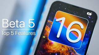 iOS 16 Beta 5 - Top 5 Features
