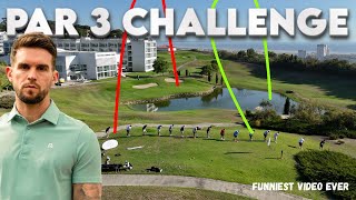 The funniest video I’ve ever done!! Par 3 Challenge with 30 golfers!!! What would you do??