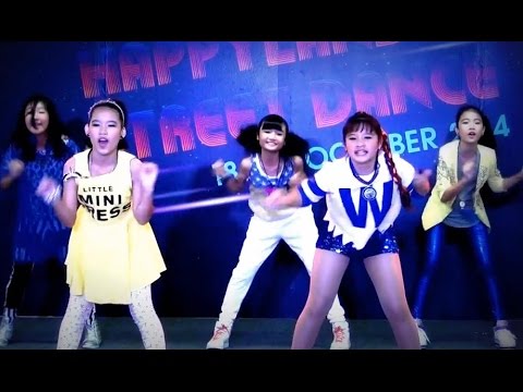 "Jumping GG Pop" cover "Saturday Night+OK+Bar Bar Bar" (Crayon Pop) @ "Happyland Street Dance"