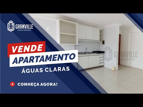 Vende: Excelente Apartamento com Varanda, Espaço de Lazer completo na Quadra 102, Águas Claras