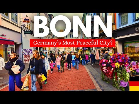 Bonn, Germany 4K ASMR Walking Tour | Germany’s Most Peaceful City? 🇩🇪