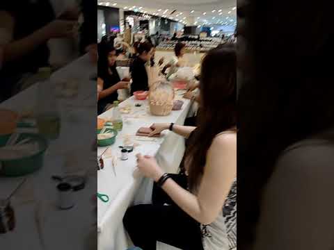 Flower making with leaf of corn in Thailand