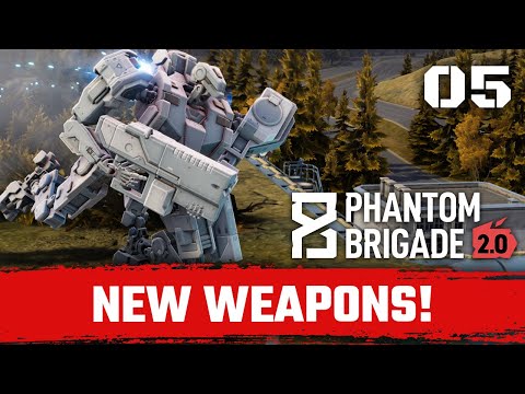 Let's check out new Weapons and MELEE! - Phantom Brigade 2.0 Episode 5