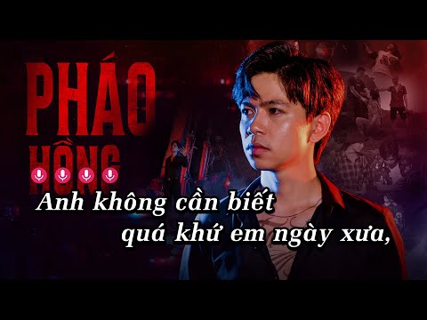 KARAOKE | PHÁO HỒNG - ĐẠT LONG VINH | BEAT GỐC