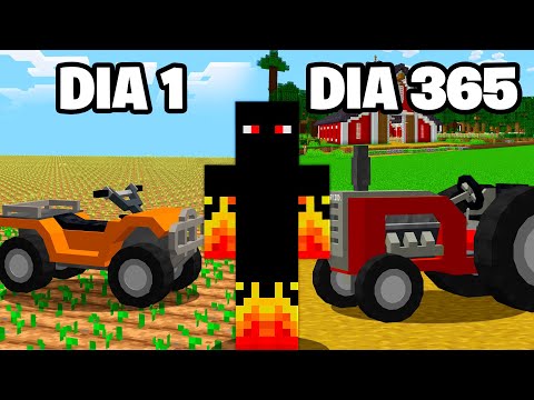 FIZ UMA FAZENDA NO MINECRAFT