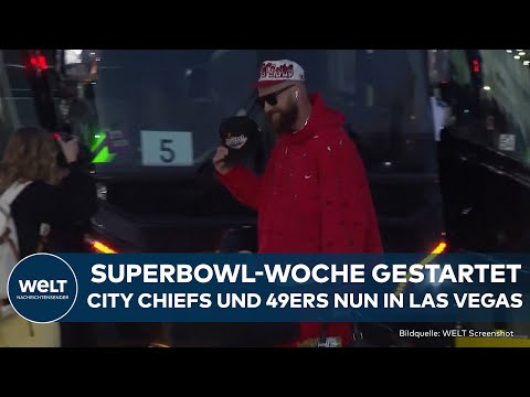 SUPERBOWL: Kansas City Chiefs und San Francisco 49ers bereit für Finale in Las Vegas