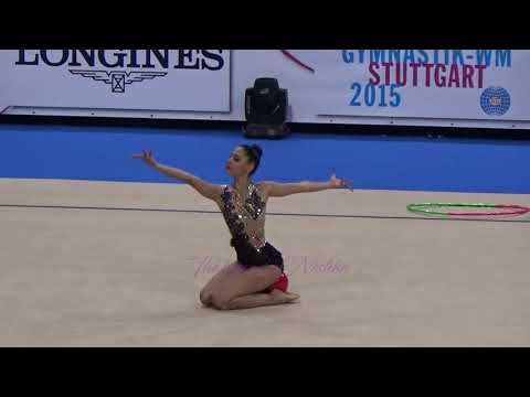 Luiza SADYAN (ARM) ball - 2015 Stuttgart worlds Qualifs