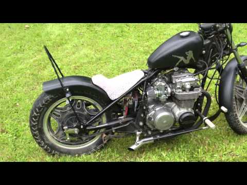 1979 CB650 'My First Build' - "Finished" bike walk around