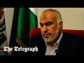 Moment Hamas spokesperson ends BBC interview abruptly after being challenged
