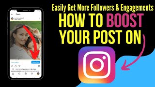 How To Boost An Instagram Post | How To Promote Post On Instagram (Easy Way)