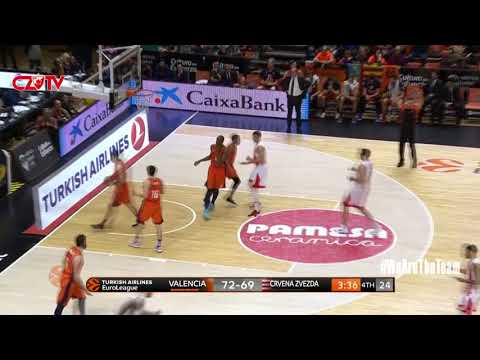 Play of the game : Pero Antić | Valencia Basket - BC Crvena zvezda mts