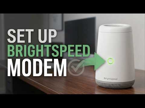 How To Set Up Brightspeed Modem 2026 Setup Tutorial