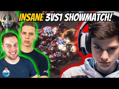 Harstem, MaxPax, MaNa 3vs1 Clem! | PiG StarCraft 2 Showmatch