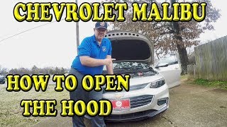 Chevrolet Malibu How to Open the Hood