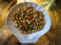 MDG 4319 A Snack Bowl Of Peanuts Corn Green Peas Etc
