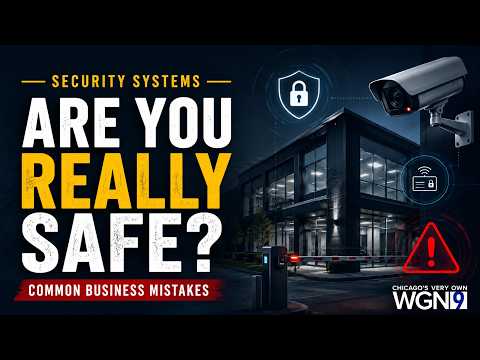 Thomas Carnevale | Security Technology Pioneer, Speaker & Consultant 2 WGN video thumbnail for Thomas Carnevale discussing whether security systems really make businesses safe