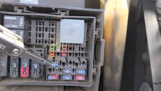2002 Chevy Impala Horn Fuse & Relay