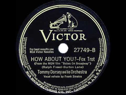1942 HITS ARCHIVE: How About You? - Tommy Dorsey (Frank Sinatra, vocal)