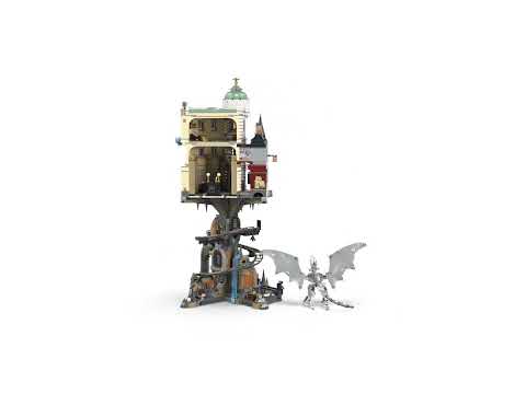 Vidéo LEGO Harry Potter 76417 : La banque des sorciers Gringotts - Édition Collector