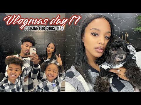 COOKING CHRISTMAS DINNER, HOT CHOCOLATE | VLOGMAS DAY 17 | NADIRAH ALI