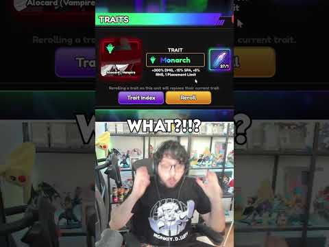 The LUCKIEST 0.1% Trait Roll in HISTORY! (Anime Vanguards)