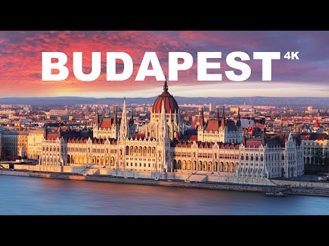 BUDAPEST HUNGARY Danube River Buda Castle Matthias Church Parliament Chain Bridge Stephens Basilica