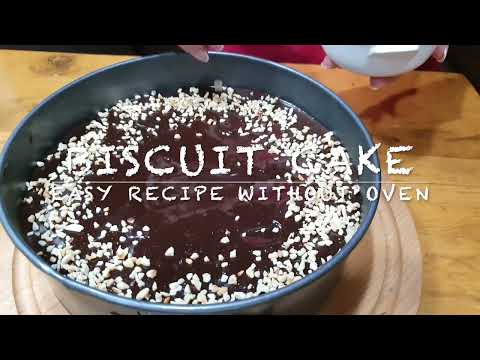 No Bake Chocolate Biscuit Cake | Cake Without Oven 🥮