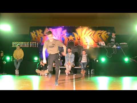 BREAKMANIA 2018 Bitwa o 3 miejsce Bboying 1vs1 pow lat 16 Kangur vs Lil Drill