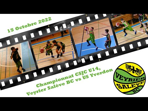 Match U14 CSJC contre US Yverdon, 15 octobre 2022, Full Highlights
