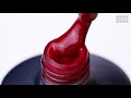 NUB 089 Dark Love gel varnish (dark red, enamel), 8 ml