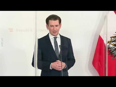 FernG'schaut am 25.02.2021 - ORF - Doorstep von Bundeskanzler Kurz vor Europäischem Rat
