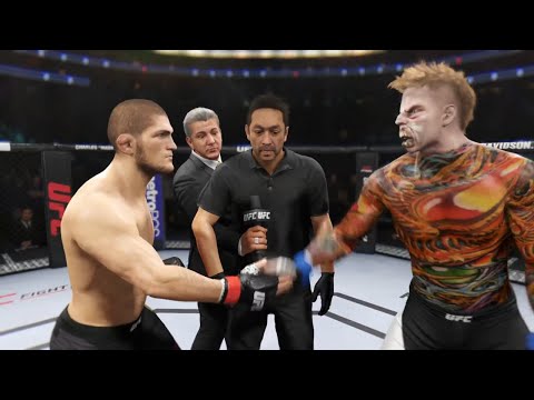 Khabib vs. Pharaoh Mummy - EA Sports UFC 2 - Eagle Fights 🦅