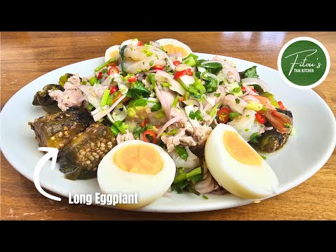 Ultimate Thai Long Eggplant Recipe That Packs a Punch | Fitous Thai Kitchen