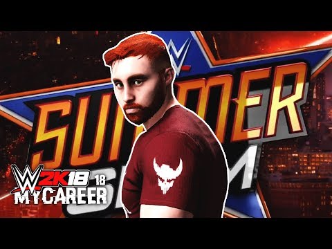 WWE 2K18 My Career Mode Ep 18 - Summerslam! US Championship Match!