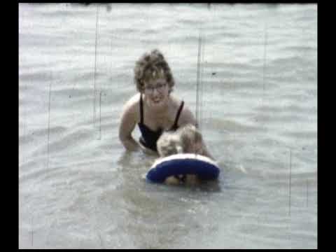 Hartsoughs Swimming at Belle River 1960