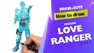How To Draw Skull Ranger Fortnite ฟร ว ด โอออนไลน ด ท ว ออนไลน - how to draw frozen love ranger easy fortnite season tutorial