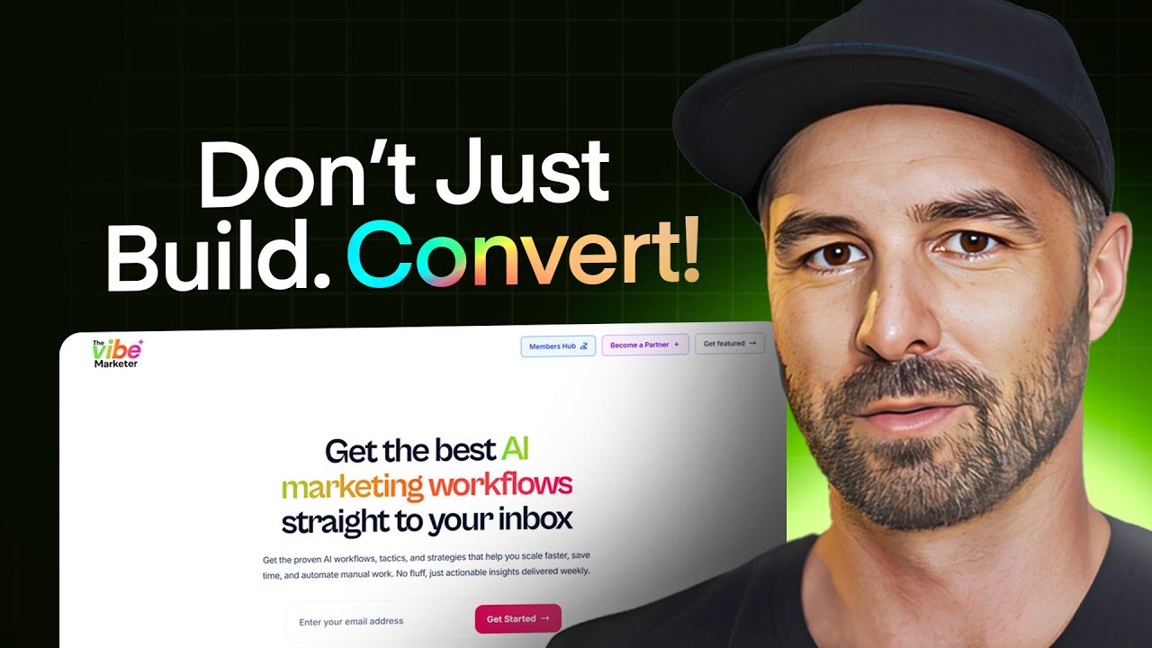 I Finally Figured Out How to Design Landing Pages That Convert (Using AI + Tailwind + Cursor)