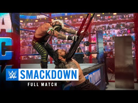 FULL MATCH: Roman Reigns vs. Rey Mysterio | Universal Title Hell in a Cell Match: SmackDown 2021