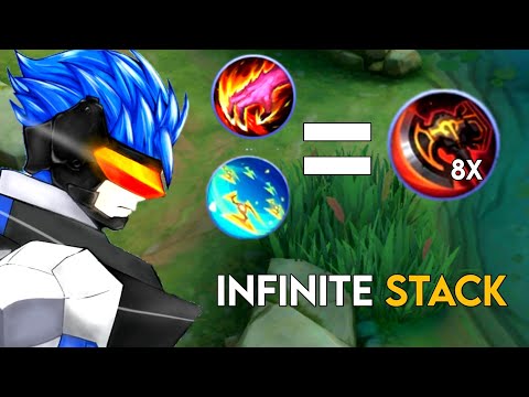 8X STACK INFINITE WAR AXE PASSIVE!😱 USING THIS COMBO BUILD!! MANIAC BUILD 🔥