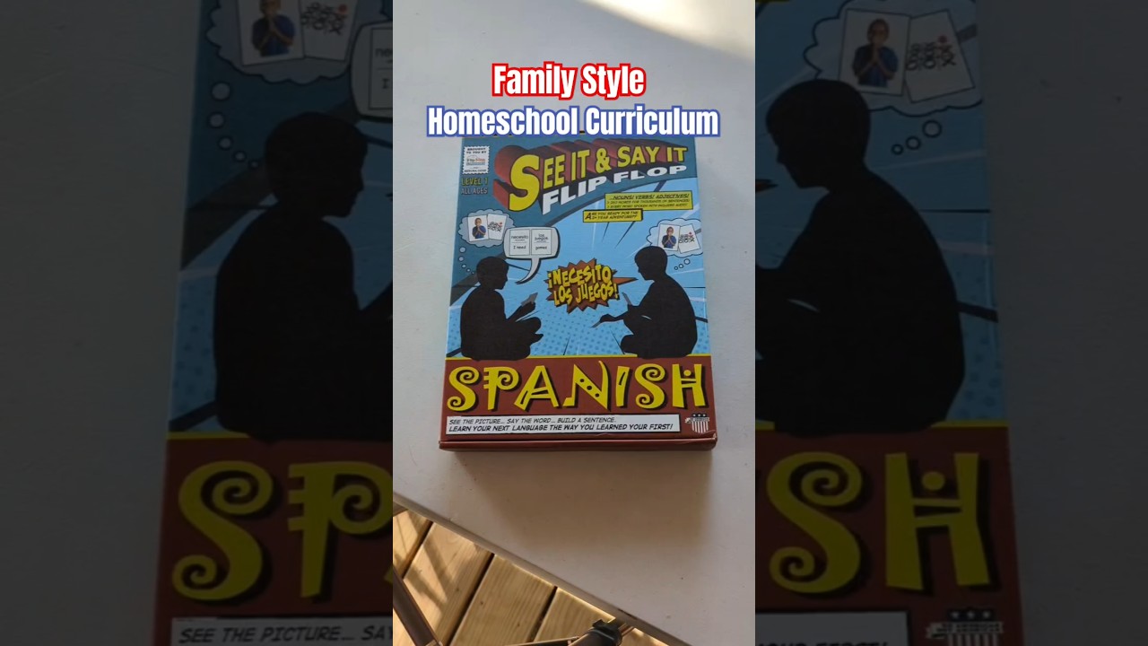 Spanish Homeschool Curriculum Unboxing