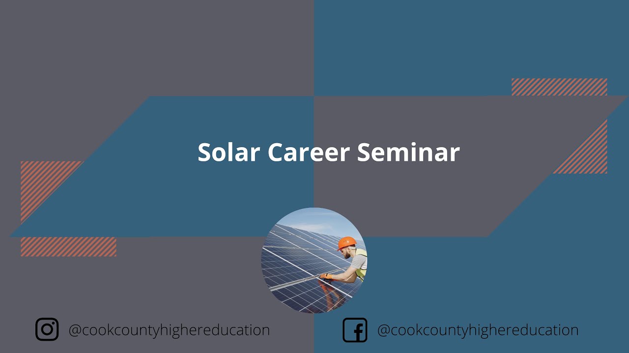 Solar Career Seminar