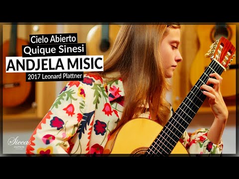 Andjela Misic plays Cielo Abierto by Quique Sinesi on a 2017 Leonard Plattner Classical Guitar