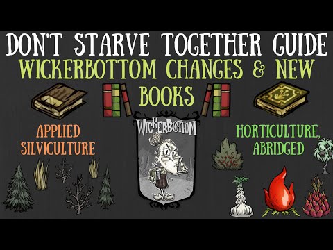 Wickerbottom's TWO "NEW" Books & Changes - Reap What You Sow Update - Don't Starve Together Guide