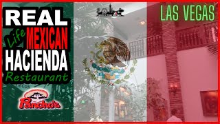 Trying a MEXICAN HACIENDA Themed Restaurant in LAS VEGAS |Pancho's Mexican Restaurant
