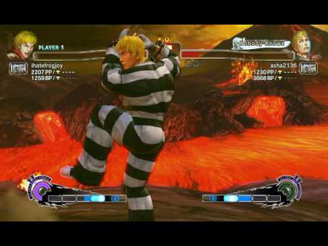 Ultra Street Fighter IV battle: Ken (ihatefrogjoy) vs Cody (asha2136)