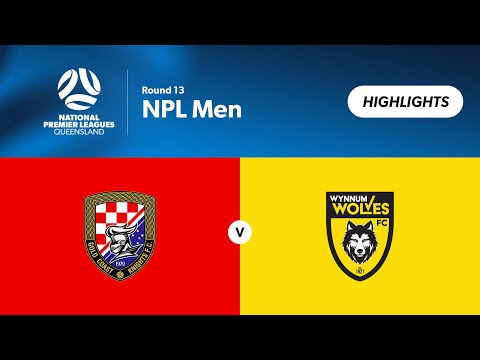 NPL Men Round 13 - Gold Coast Knights vs. Wynnum Wolves Highlights