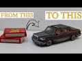 How To Make Mercedes Benz Out Of Matchbox Matchbox Mercedes W126 Car DIY